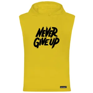 تاپ کلاه دار مردانه 27 مدل Never Give Up1 کد MH114
