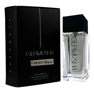 ادو پرفیوم مردانه گرموشا مدل کاپیتان بلک با رایحه گرم و شیرین حجم 100 میلی لیتر