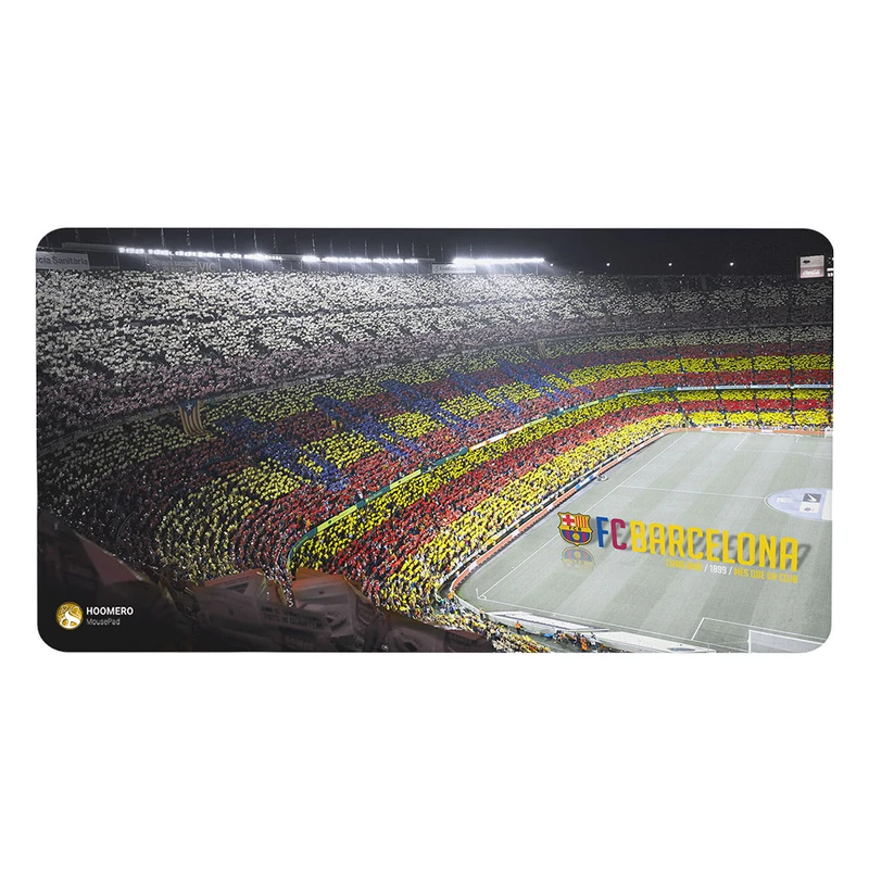 ماوس پد هومرو مدل MX576 طرح باشگاه فوتبال بارسلونا 