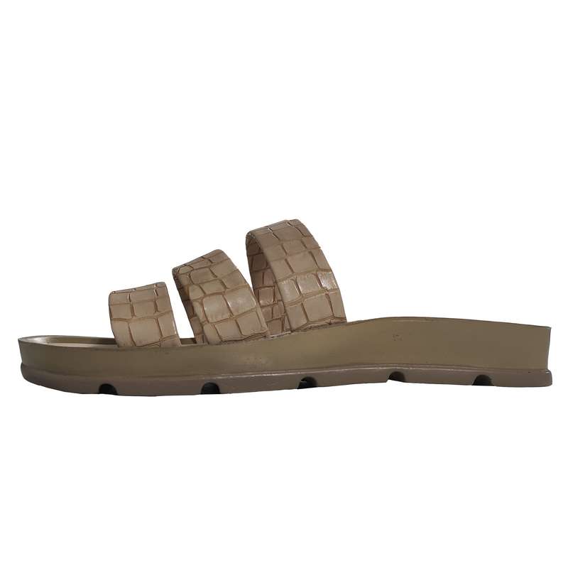 دمپایی زنانه زرپای مدل 14-545 رنگ کرم