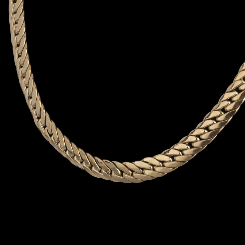 نیم ست طلا 18 عیار زنانه مدل حصیری DB001