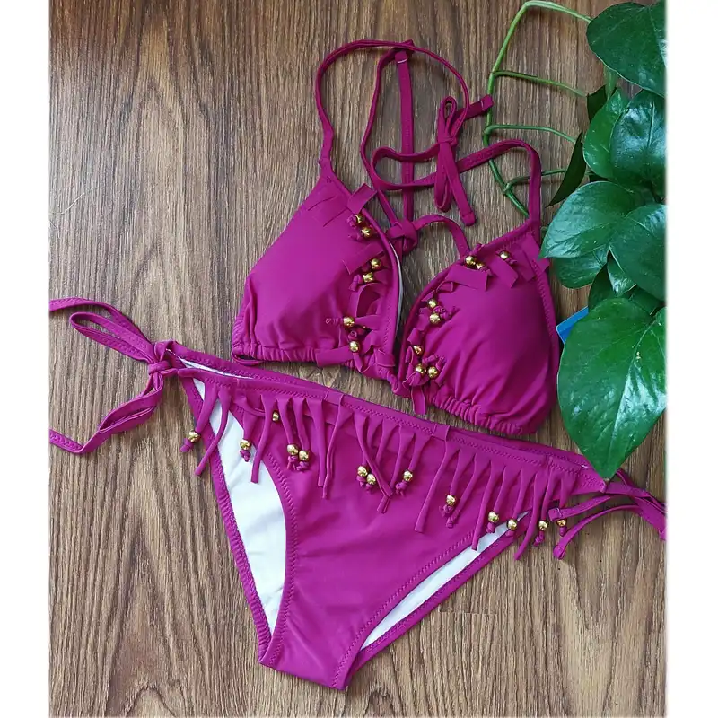 مایو زنانه مدل سرخپوستی