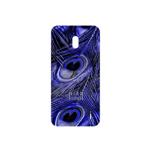MAHOOT Purple Feather Cover Sticker for Nokia 2.2