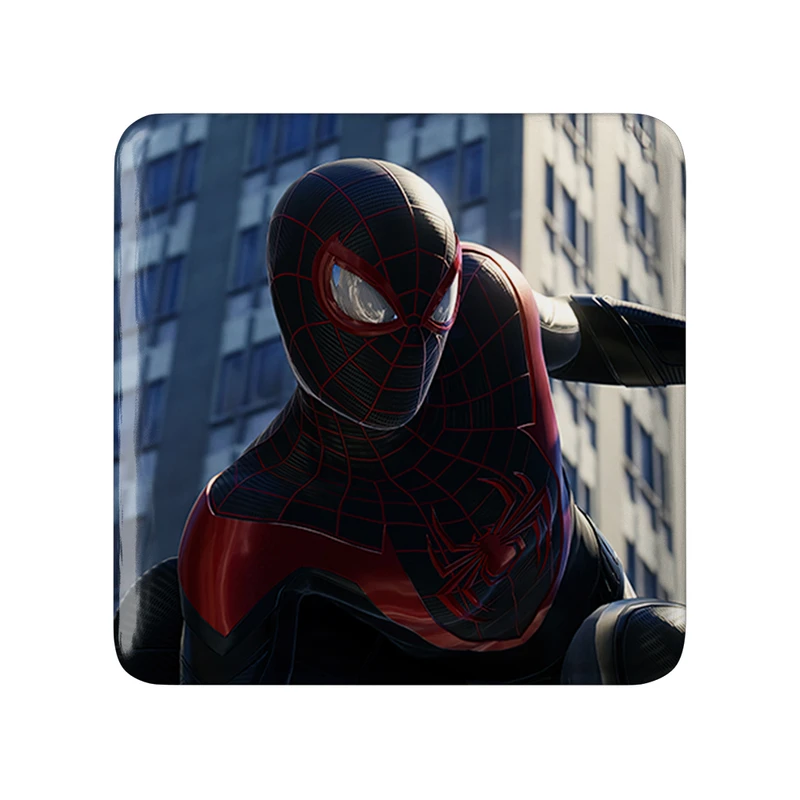 پیکسل خندالو طرح مایلز مورالز مردعنکبوتی مدل مربعی کد 30850