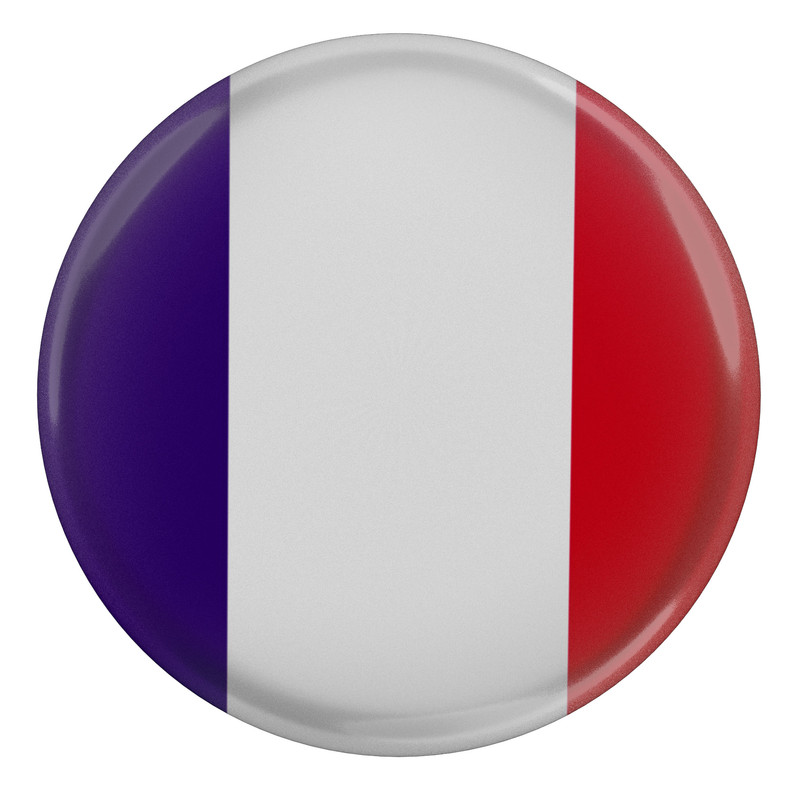 مگنت طرح پرچم کشور فرانسه مدل S12282