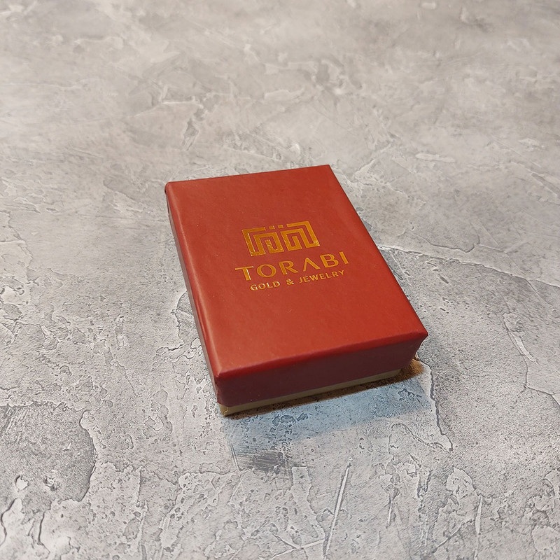 پابند طلا 18 عیار زنانه ترابی گالری مدل سنگ کد GAN003