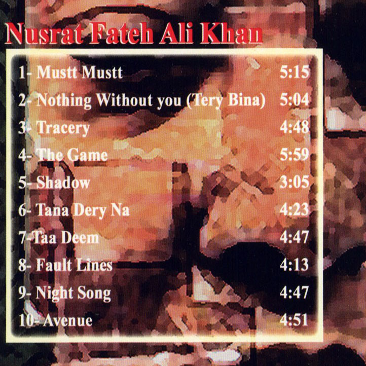 آلبوم موسیقی مست قلندر اثر نصرت فاتح علیخان