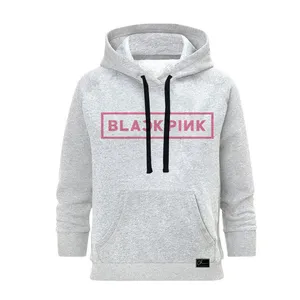 هودی زنانه مدل BLACK PINK  کد J02 رنگ طوسی