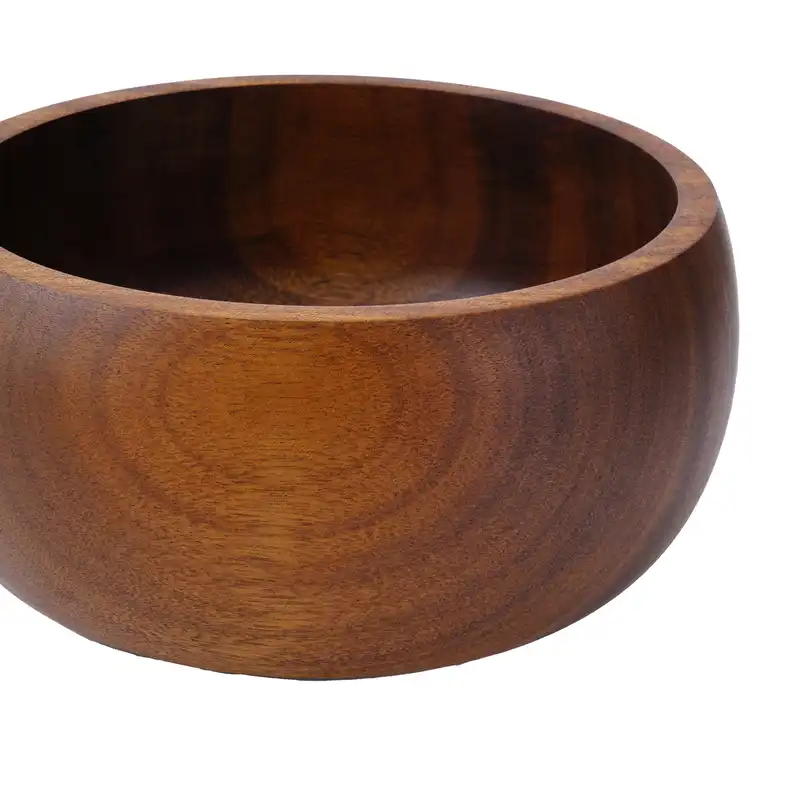 کاسه چوبی مدل گردوی آفریقایی کد 044