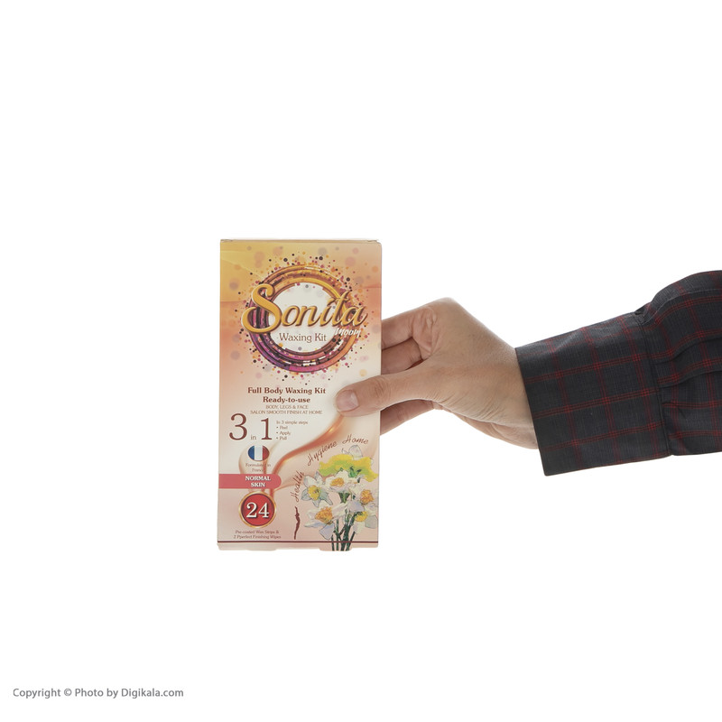 نوار وکس مو سونیتاموم مدل 01 بسته 24 عددی