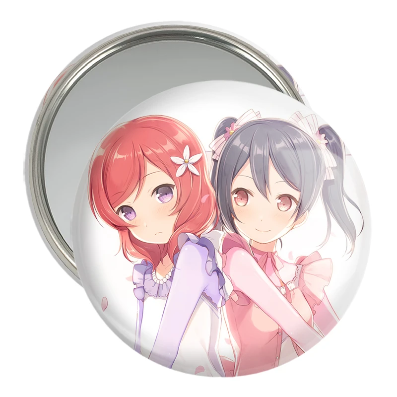 آینه جیبی خندالو مدل نیکو و ماکی انیمه لاو لایو Love Live  کد 18292