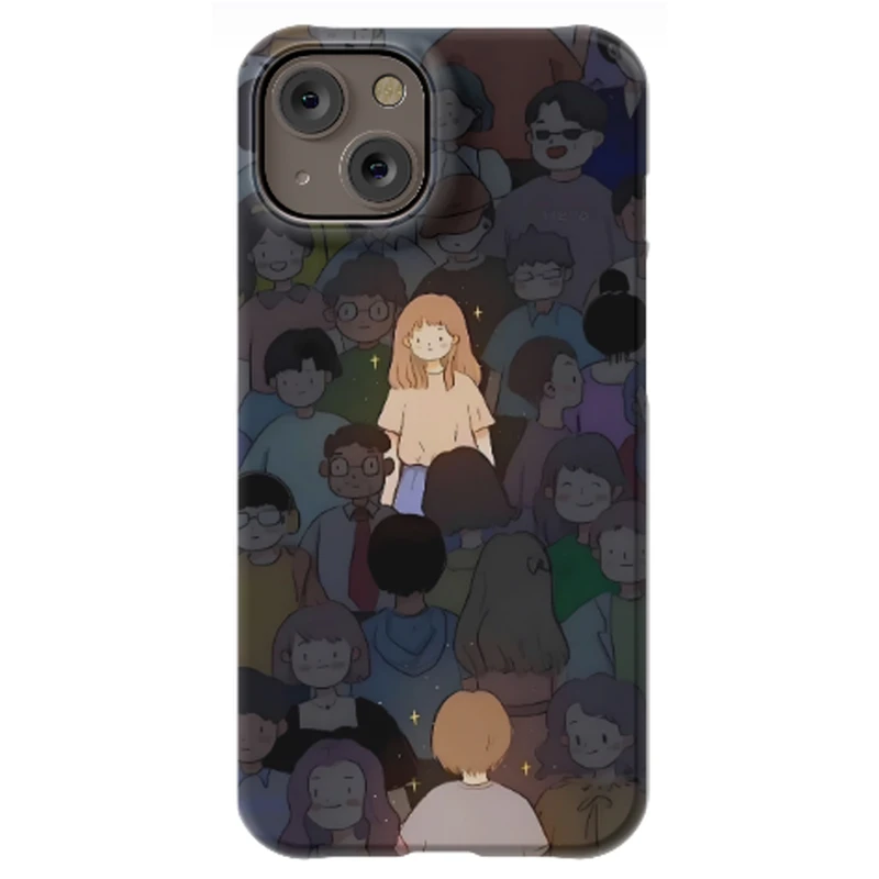 کاور طرح ست دختر کد DIMO-061 مناسب برای گوشی موبایل اپل  iphone 13 / 14