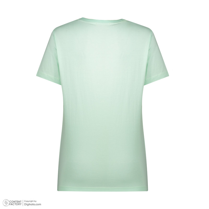 ست تی شرت آستین کوتاه و شلوار زنانه مادر مدل Maya رنگ سبز