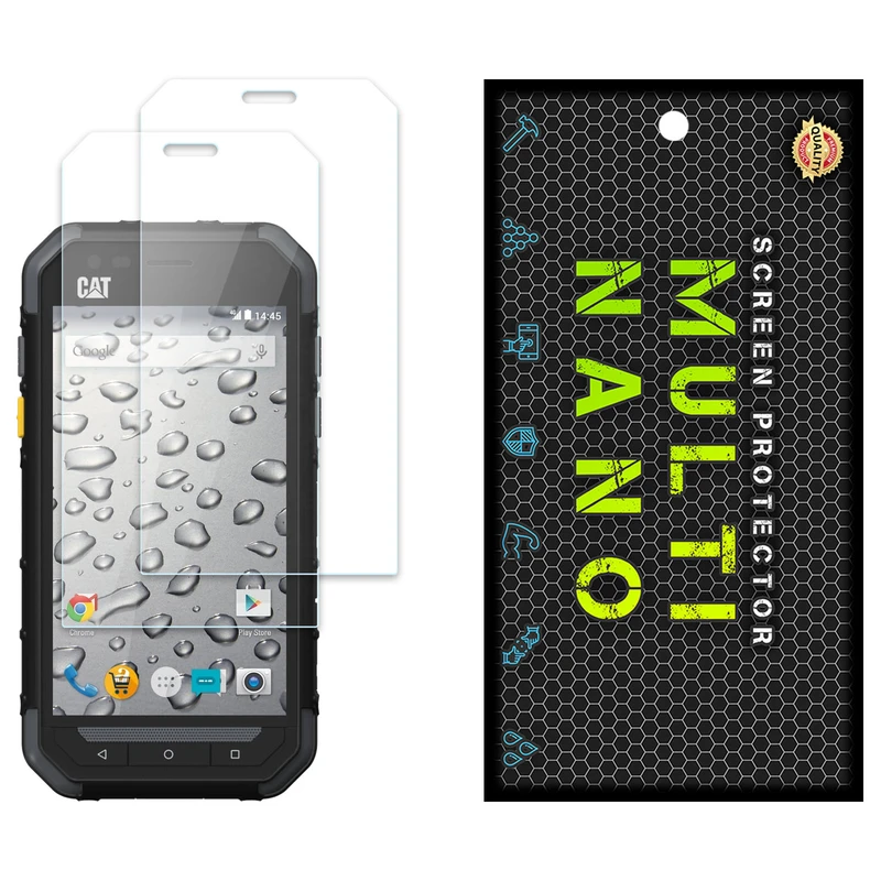 محافظ صفحه نمایش مولتی نانو مدل X-S2N مناسب برای گوشی موبایل کاترپیلار Cat S30 بسته دو عددی