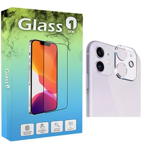 محافظ لنز دوربین گلس وان مدل LNZ3D مناسب برای گوشی موبایل اپل IPhone 11