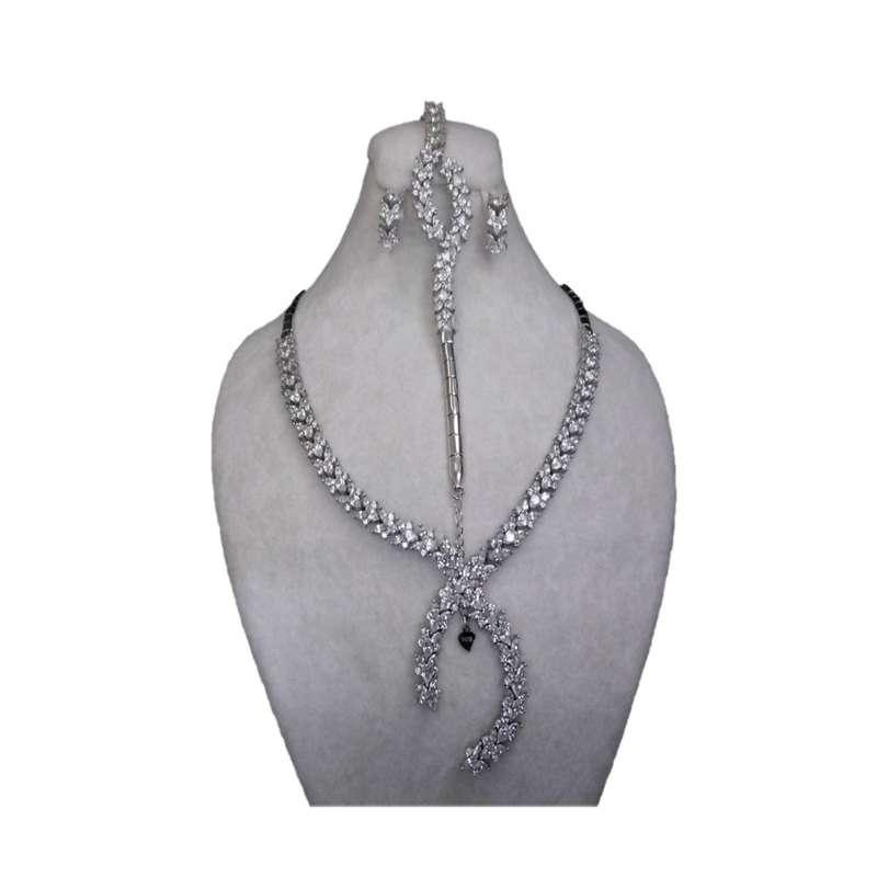 نیم ست نقره زنانه مدل g-870