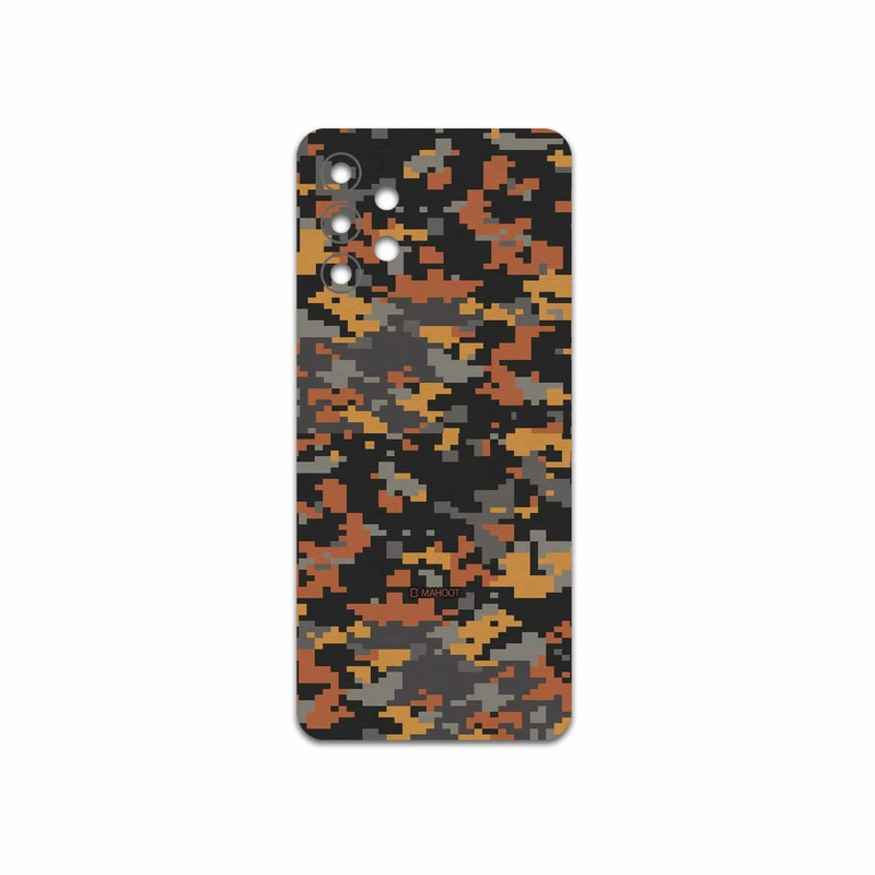 برچسب پوششی ماهوت مدل Army-Autumn-pixel مناسب برای گوشی موبایل سامسونگ Galaxy A32 4G
