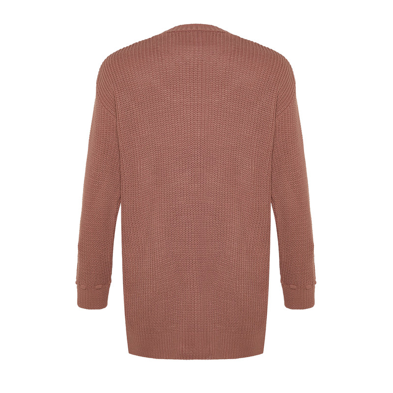 پلیور یقه گرد زنانه مدل 678315924 طرح ترندیول