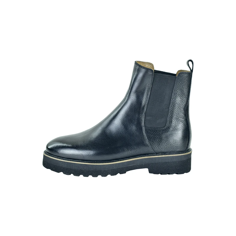 نیم بوت مردانه کرمانی مدل چرم فلوتر طبیعی دستدوز کد 667