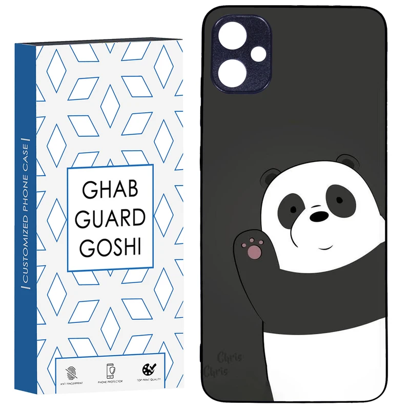 کاور قاب گارد گوشی طرح پاندا کد TPU-225 مناسب برای گوشی موبایل سامسونگ Galaxy A05