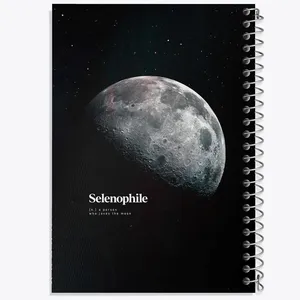 دفتر مشق 100 برگ خندالو طرح ماه کد 29614