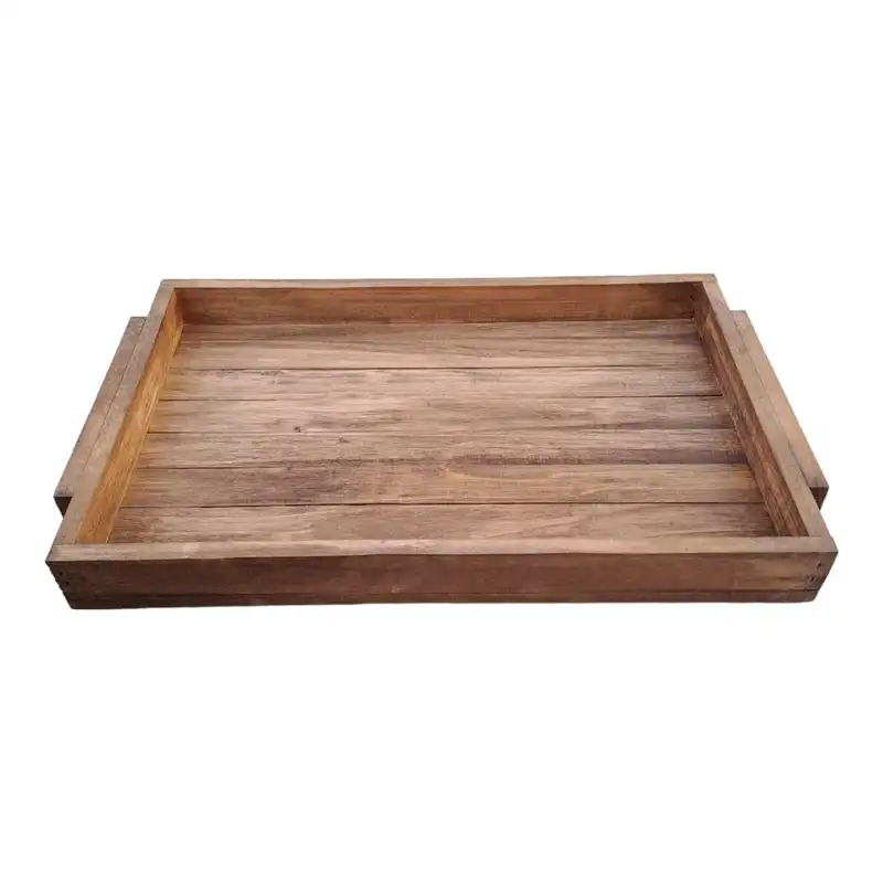 سینی چوبی مدل Af4 مجموعه 2 عددی