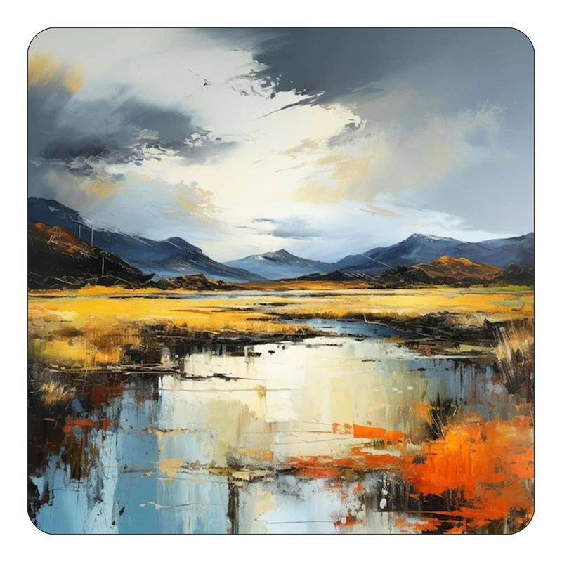 مگنت کاکتی طرح نقاشی رنگ روغن مدل mp71851