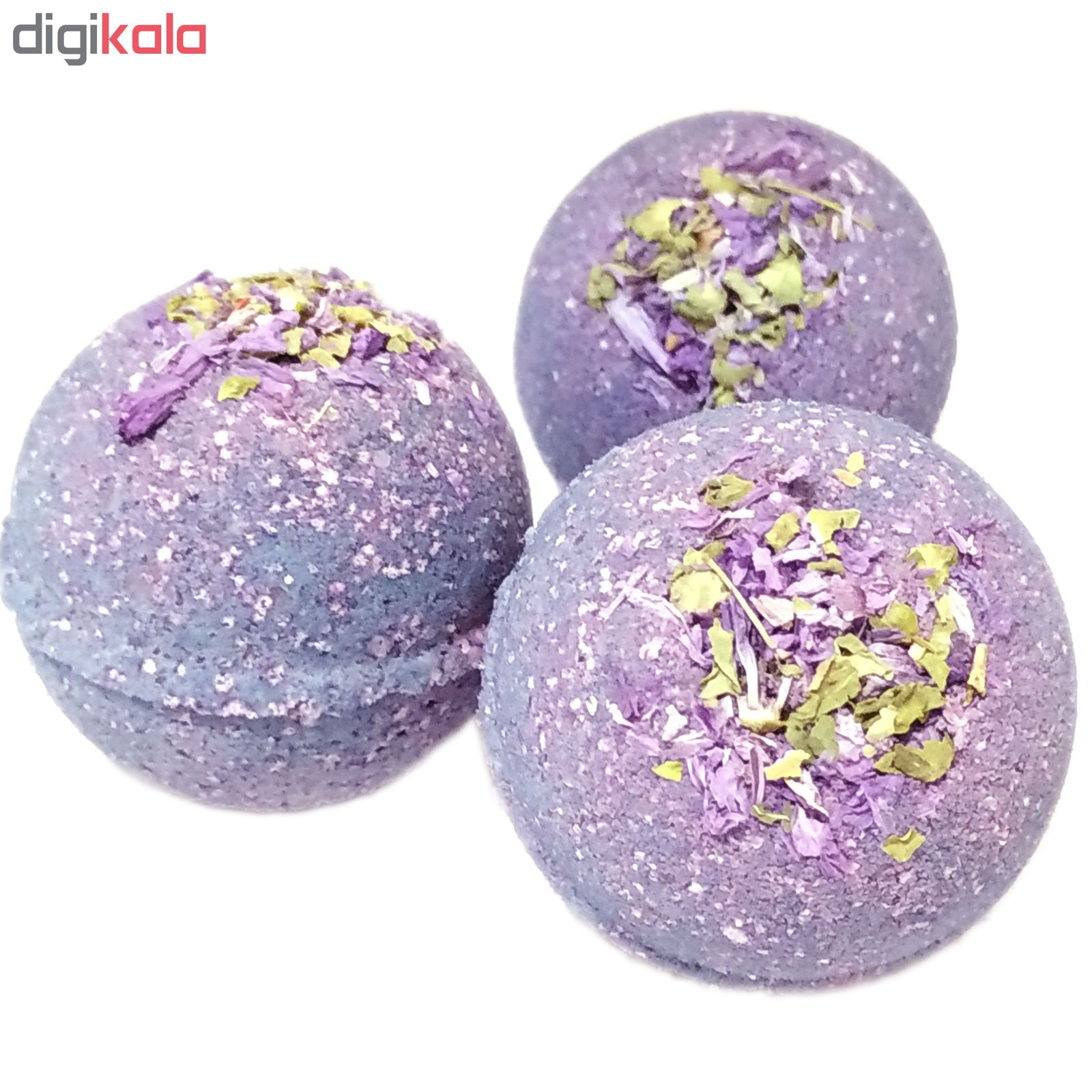 کوکتل نمک حمام اور مدل Lavender وزن 300 گرم بسته 3 عددی -  - 2