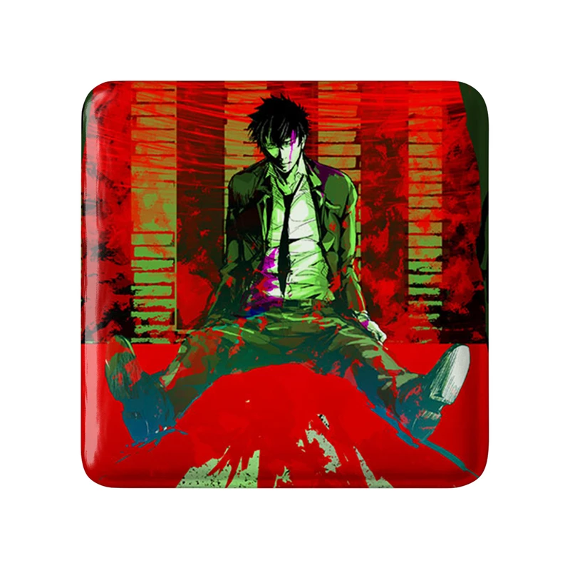 پیکسل خندالو طرح کوگامی انیمه روان گذر مدل مربعی کد 33756