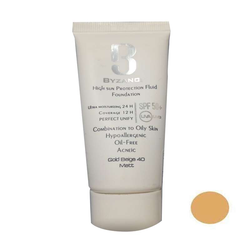 کرم ضد آفتاب رنگی بایزنس SPF 50 مدل 40 مناسب پوستهای مختلط و چرب حجم 30 میلی لیتر کرم ضد آفتاب رنگی بایزنس SPF 50 مدل 40 مناسب پوستهای مختلط و چرب حجم 30 میلی لیتر