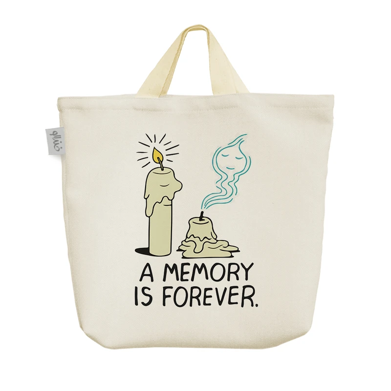 ساک خرید خندالو مدل A Memory Is Forever کد 6651