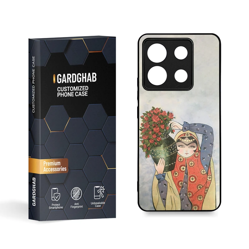  کاور گارد قاب مدل دخترانه مناسب برای گوشی موبایل شیائومی Redmi note 13 pro 5g\Poco X6 5g