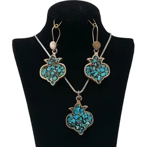 نیم ست نقره زنانه کد ZIFK47