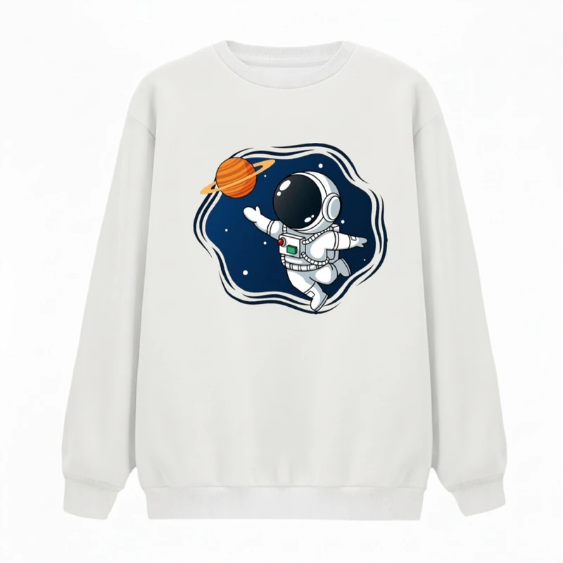 سویشرت زنانه مدل فضانورد کد v22 