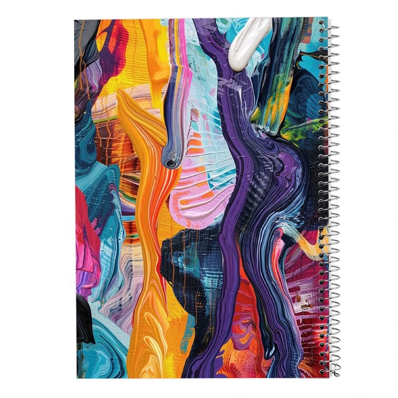 دفتر نقاشی 50 برگ مدوپد مدل اشکال فانتزی کد DF16390