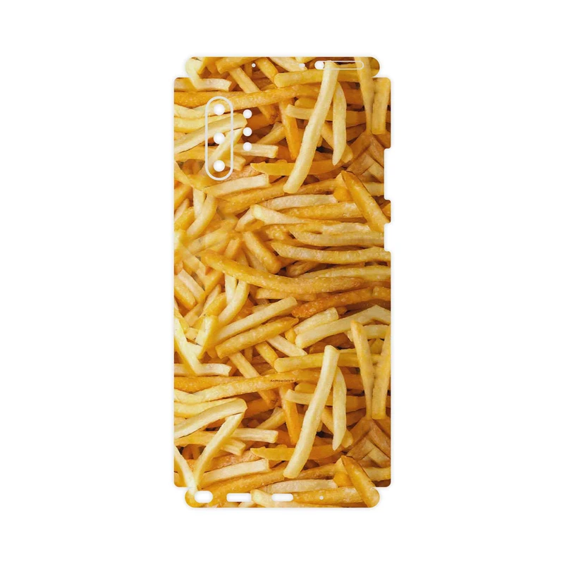 برچسب پوششی ماهوت مدل French fries-FullSkin مناسب برای گوشی موبایل سامسونگ Galaxy Note 10 Plus