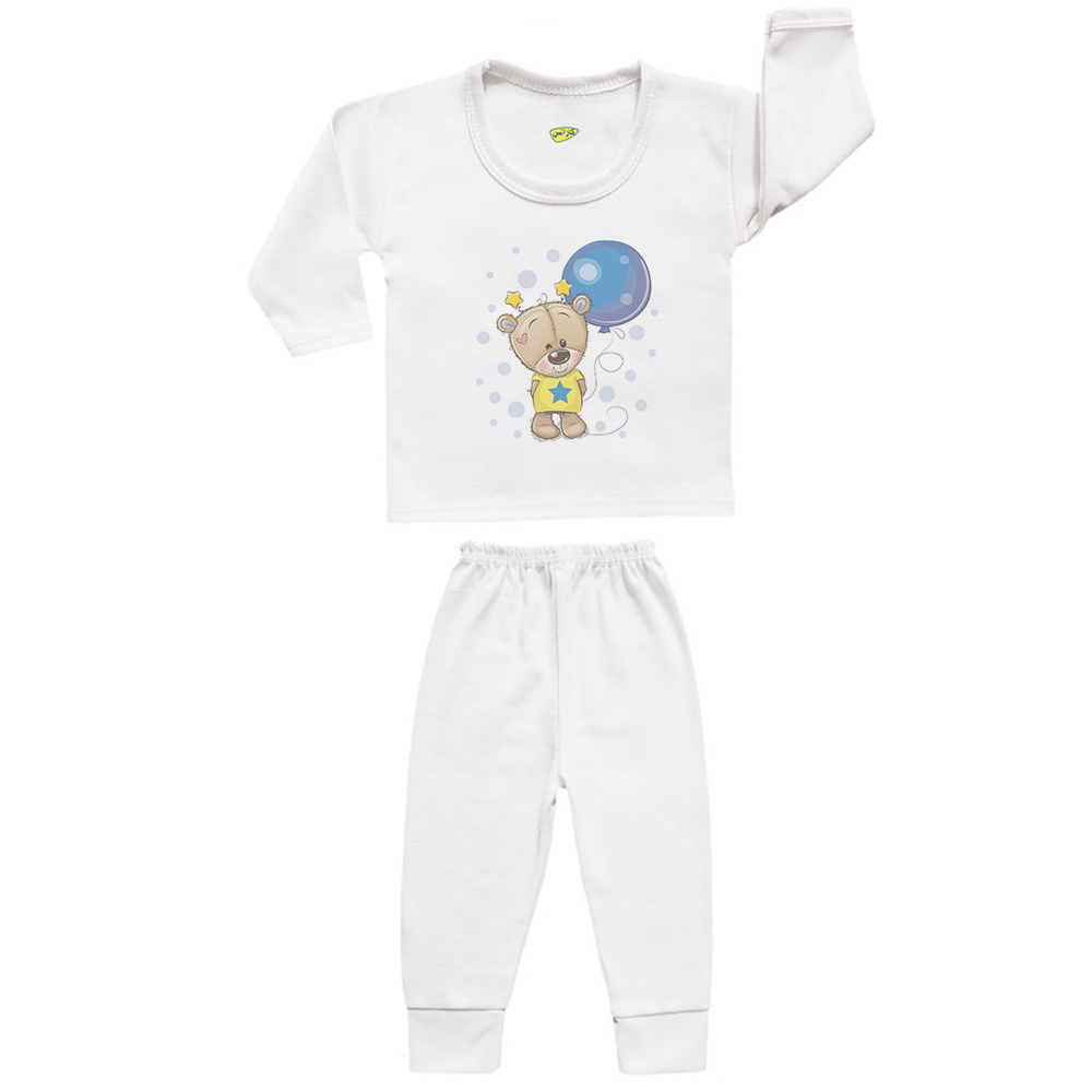 ست تی شرت و شلوار نوزادی کارانس مدل SBS-3243