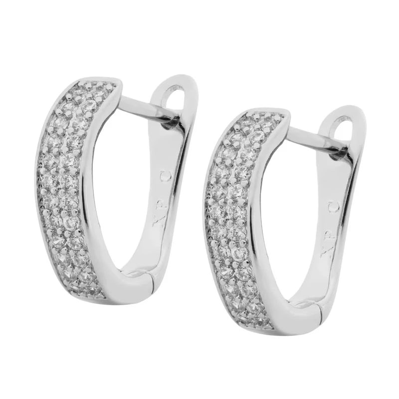 گوشواره زنانه مدل نگین دار