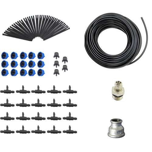 مجموعه لوازم آبیاری قطره ای گلدان مدل RYL