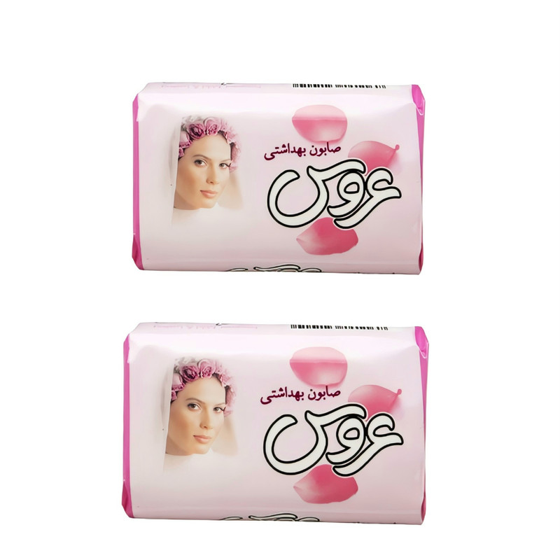 صابون شستشو عروس مدل 02 وزن 75 گرم بسته 2 عددی صابون شستشو عروس مدل 02 وزن 75 گرم بسته 2 عددی