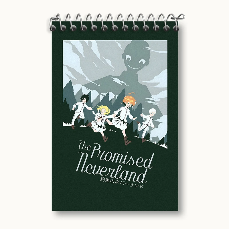 دفتر یادداشت 50 برگ خندالو طرح انیمه ناکجاآباد موعود کد N4298