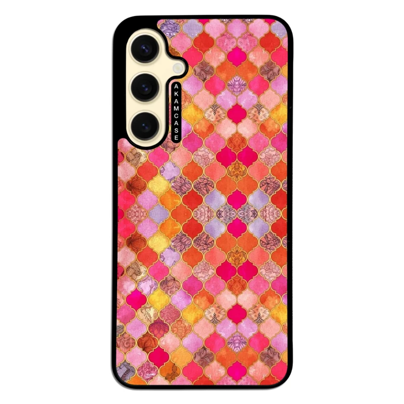 کاور آکام مدل AMC-WSGS24FE-MOSAIC-7 مناسب برای گوشی موبایل سامسونگ Galaxy S24 FE