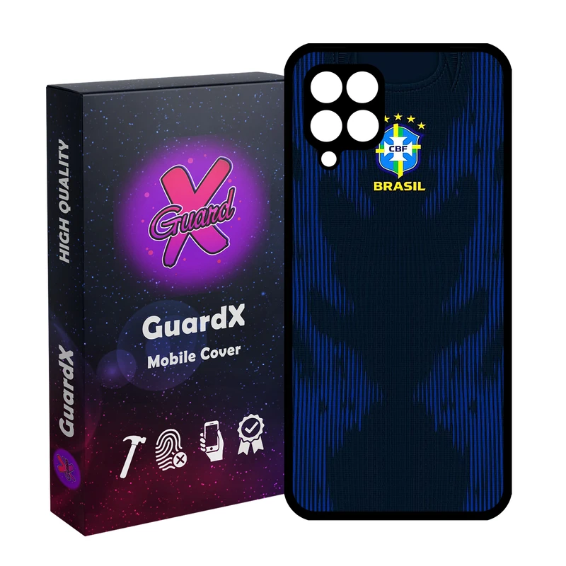 کاور گارد ایکس طرح برزیل 2 مدل 10958 مناسب برای گوشی موبایل سامسونگ Galaxy A12/M12/F12