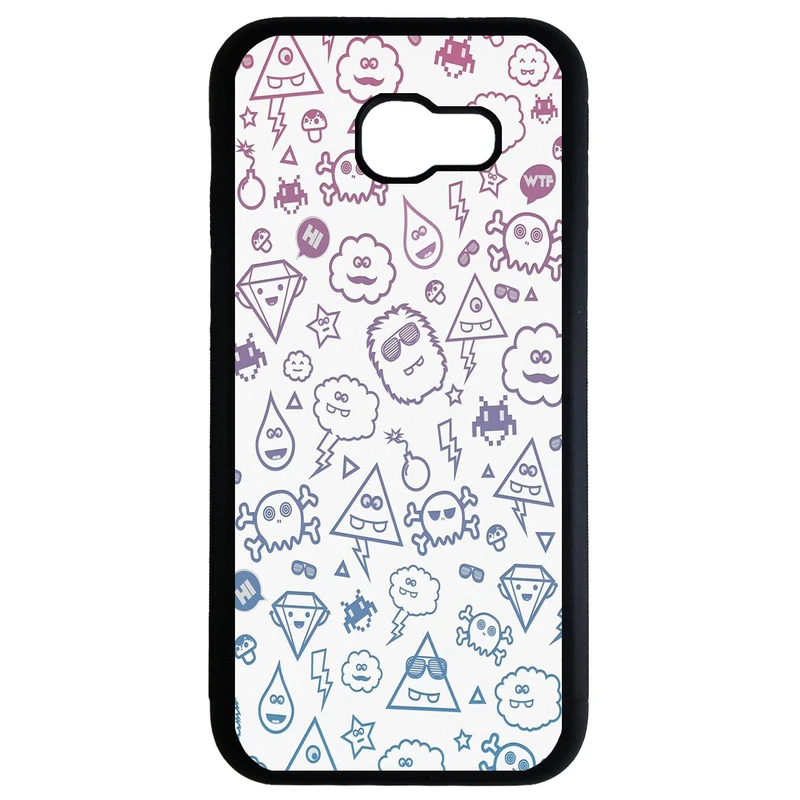 کاور طرح شلوغ کد 11054037مناسب برای گوشی موبایل سامسونگ galaxy a3 2017