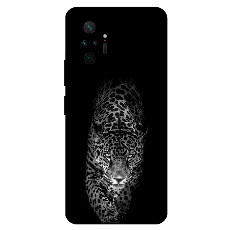 کاور مگافون طرح پلنگ مدل 1879 مناسب برای گوشی موبایل شیائومی Redmi Note 10 Pro / 10 Pro Max