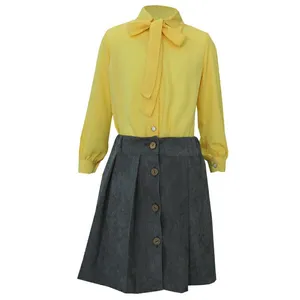 ست شومیز و دامن دخترانه مدل 507