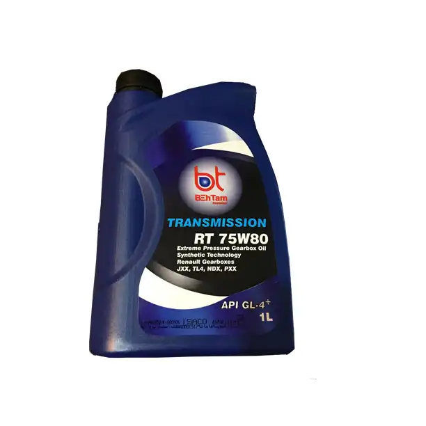 روغن گیربکس بهتام مدل RT 75W80 حجم 1 لیتر