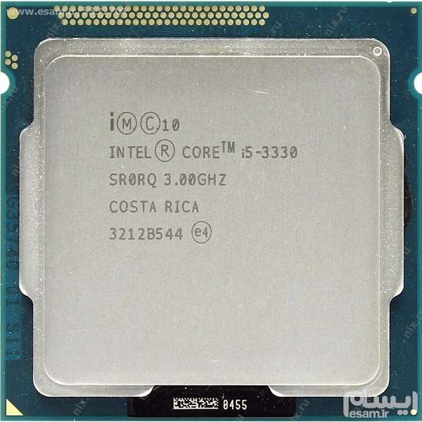 پردازنده مرکزی اینتل سری Ivy Bridge مدل Core i5-3330 تری پردازنده مرکزی اینتل سری Ivy Bridge مدل Core i5-3330 تری