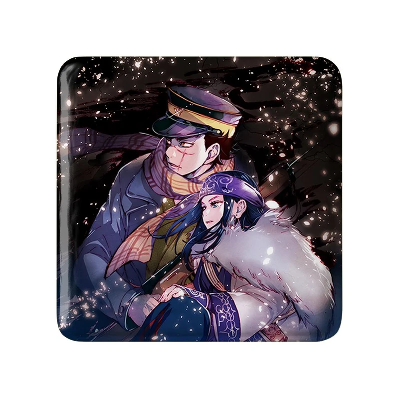 مگنت خندالو مدل سایچی و اسیرپا انیمه کامویی طلایی Golden Kamuy کد 23731