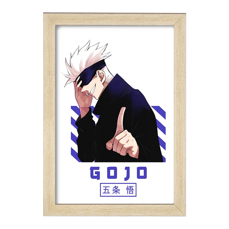 تابلو خندالو مدل گوجو ساتورو انیمه جوجوتسو کایزن کد F1599